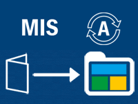 Video Automatisierter MIS-Workflow mit Falzbögen zum Sammeln