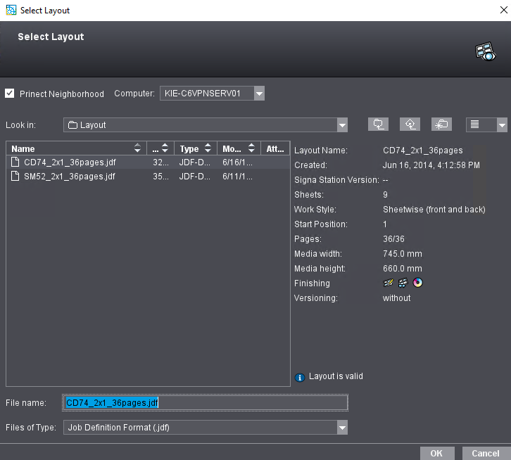 select_layout