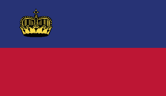 Flag Liechtenstein